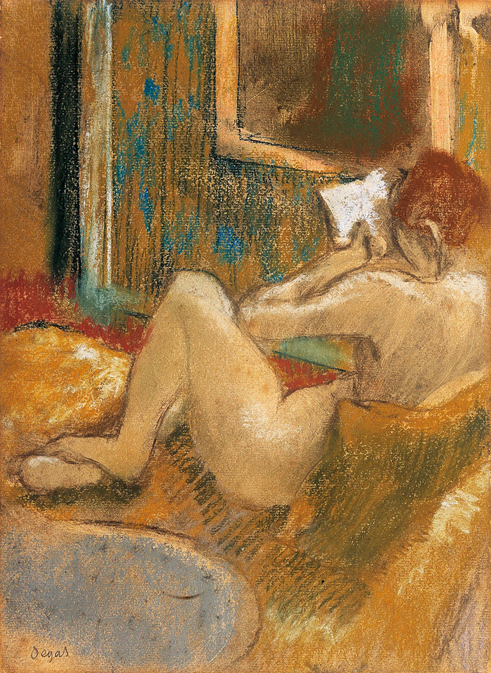  埃德加·德加 Edgar Degas—— 洗浴的裸女 (20)